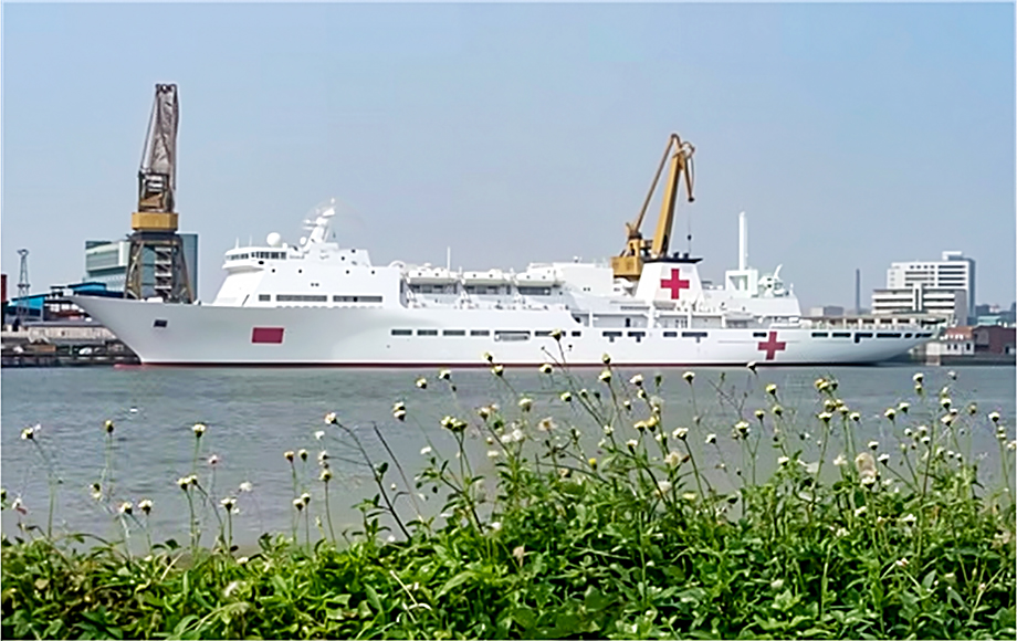 重磅：中國海軍萬噸級“絲路方舟號”醫院船病理儀器由闊海醫療制造