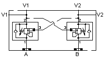 Danfoss OMP/OMR: 對口導(dǎo)壓（閥底座）